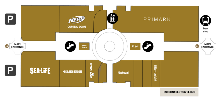 Centre Map - Trafford Palazzo