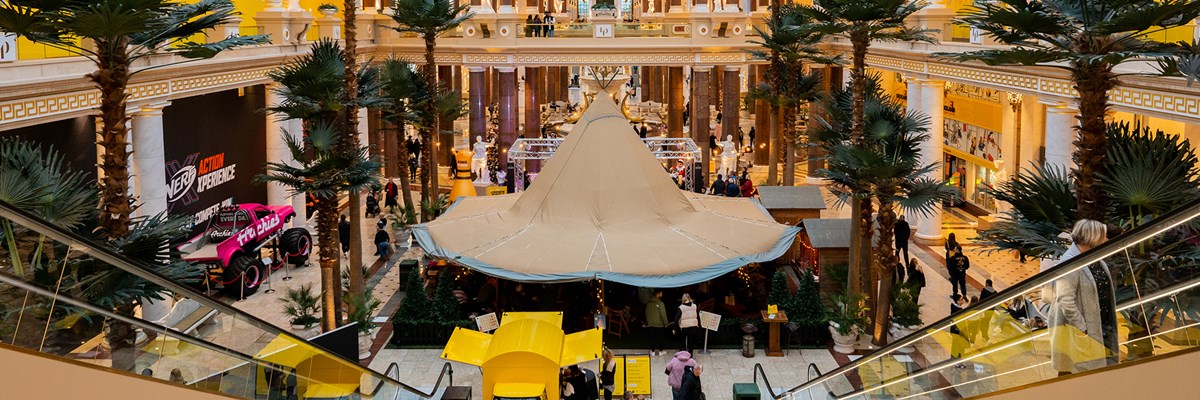 Trafford Palazzo Christmas Tipi